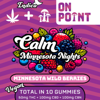 On Point : Minnesota Mixed Berry - Calm Minnesota Nights Vegan Gummies